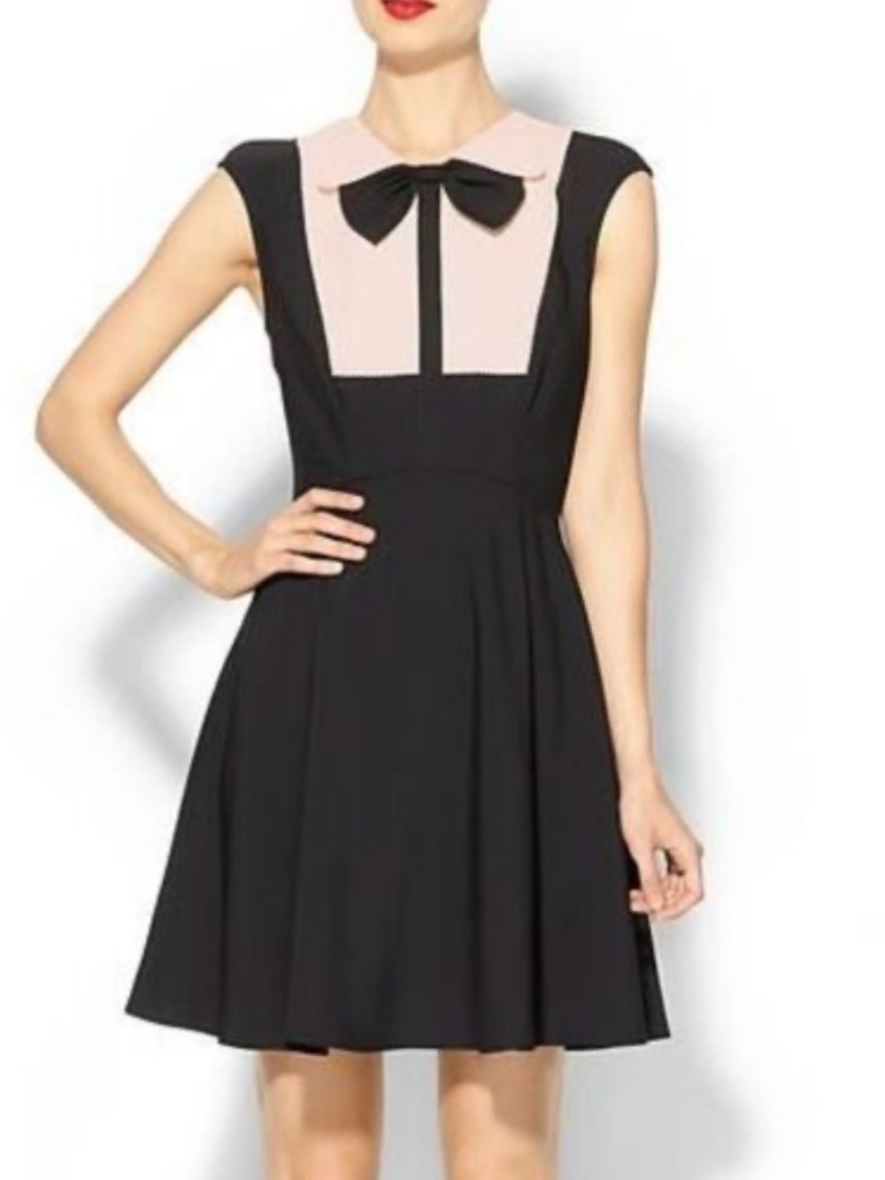 Ted Baker London Nitcha Bow Collar Dress